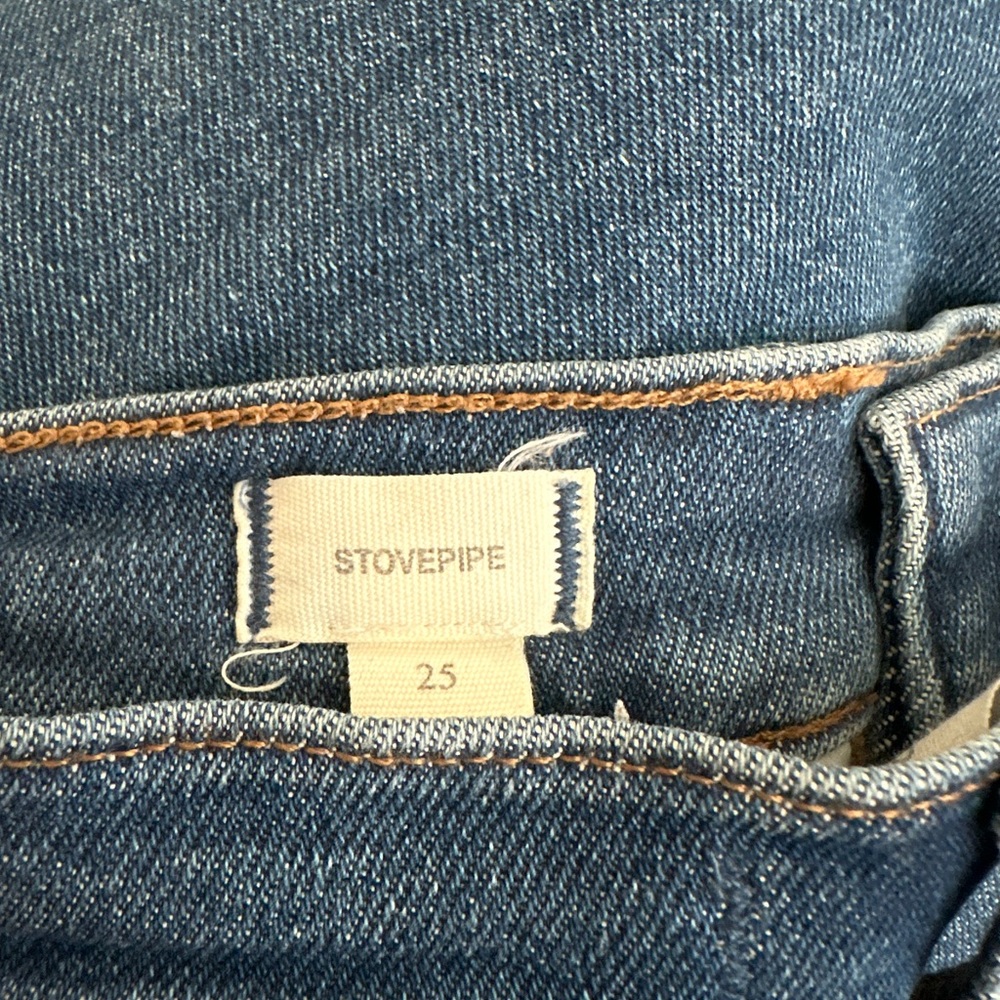 Madewell High-Rise Skinny Jeans - Dark Blue Wash - Picture 3 of 3
